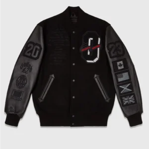 For All The Dogs OVO Varsity Jacket