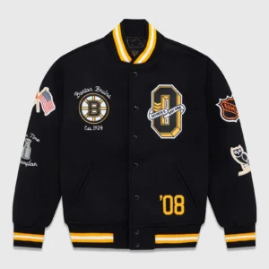 Boston Bruins OVO Varsity Jacket