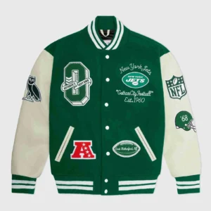 NFL NEW YORK JETS VARSITY JACKET