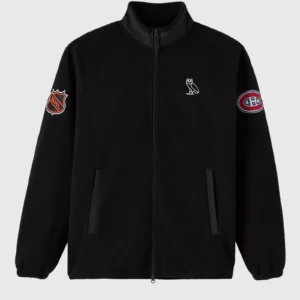 NHL MONTREAL CANADIENS MICROFLEECE COACH'S FULL-ZIP JACKET