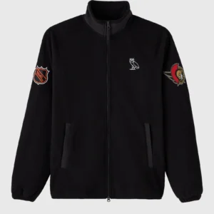 NHL OTTAWA SENATORS MICROFLEECE COACH'S FULL-ZIP JACKET