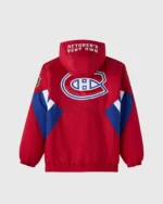 NHL MONTREAL CANADIENS STARTER® BREAKAWAY PULLOVER JACKET